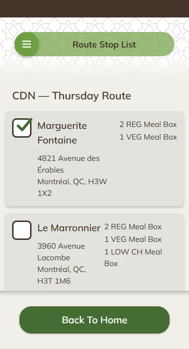 MADA Driver App — screen 2 of 4
